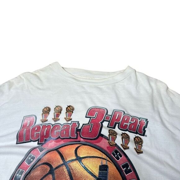 Vintage 90s Bulls Era T Shirt Bundle Lot 4 Men’s XL - Picture 6 of 16